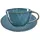LEONARDO Cappuccinotasse 0,29 l Blau 4 St.