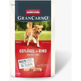 Animonda GranCarno Adult Geflügel + Rind 2 x 4 kg