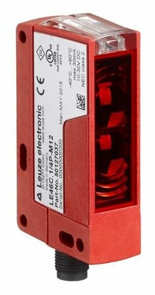 Leuze electronic Einweg-Lichtschranke LE46C/4P-M12 Empfänger