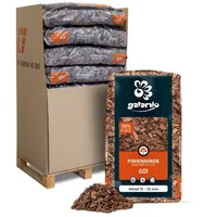 Galamio Rindenmulch Pinie Mittel 60l x 13 Sack 780l - GALAMIO