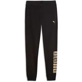 Puma ESS Logo LAB Metallic Sweatpants Regular Schwarz S