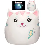 depesche ylvi and the minimoomis Ylvi Swoppies Plüsch Katze 30 cm - Beige