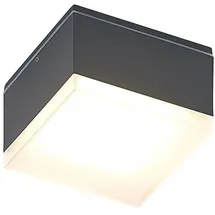 LINDBY Mathea LED-Außen-Deckenleuchte, eckig