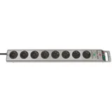 Brennenstuhl Steckdosenleiste 8-fach 2,5 m Silber