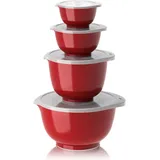 Rosti 4er Rührschüssel-Set "Margrethe" Rot, red