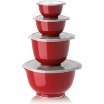 Rosti 4er Rührschüssel-Set "Margrethe" Rot, red