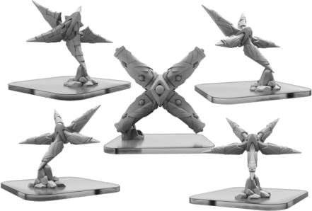 Privateer Press Übersee Dervishes and Tuner  Monsterpocalypse Masters of the 8th Dimension Units (metal) Box