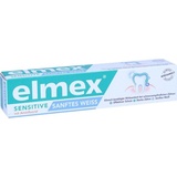 elmex Sensitive sanftes Weiß Zahnpasta für natürlich weiße Zähne 75 ml