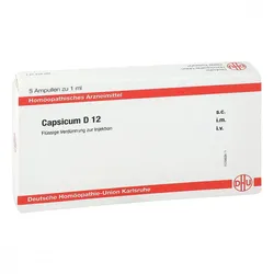 Capsicum D12 Ampullen