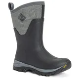 Muck Boots Arctic Ice Mid Wellingtons BlackGrey Geometric - 36 EU
