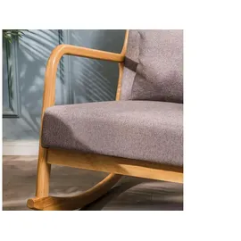 Möbel Kraft Schaukelstuhl Diana ¦ grau ¦ Maße (cm): B: 64 H: 80