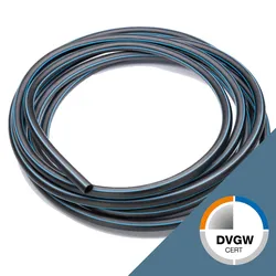 KIRCHHOFF HDPE Rohr 25 mm x 100 m Bewässerungssystem, Kunststoffrohr Gartenbewässerung Made in EU