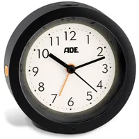 ADE Analoger Wecker schwarz/weiß