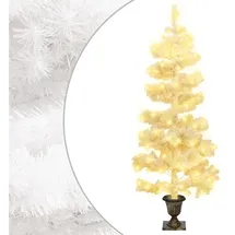 vidaXL Spiral-Weihnachtsbaum Weiß 120 cm