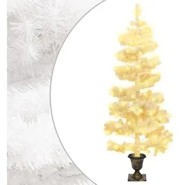 vidaXL Spiral-Weihnachtsbaum Weiß 120 cm