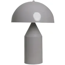 Bamyum Lipeo Tischlampe Grün 30cm, Pilz Lampe, Metall Lamp, Grau
