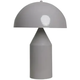 Bamyum Lipeo Tischlampe Grün 30cm, Pilz Lampe, Metall Lamp, Grau