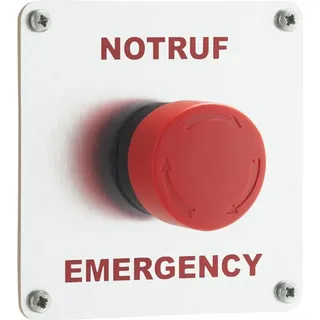 InfraWorld Notruf-Taster für Saunen und Infrarotkabinen