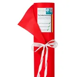 Sensalux Nature Tischdeckenrolle, Tischtuch, Vlies, CO2-neutrale Produktion, Ihr grüner Fußabdruck - 1,18m x 25m Rosenrot