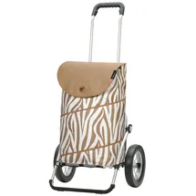 andersen shopper manufraktur Shopper Tyra beige/weiß 59 x 24 x 35 cm