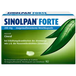 Sinolpan forte 200 mg magensaftresistent Weichkapseln