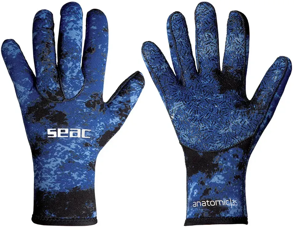 Seacsub Anatomic 3.5 Mm Handschuhe - Camo Blue - XL