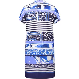 Betty Barclay Sommerkleid Blau/Weiß 48