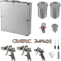 STAHLWERK HVLP Lackierpistolen SGS-1125 ST 21-teilges Set