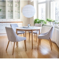 andas Esstisch, Holzfurnier aus Eiche B/H/T: 115 cm x 74 braun Esstisch Esszimmertische Tische Nachhaltige Möbel