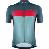 Löffler Bike Jersey Full-Zip Grady Mid Kurzarm-radtrikot - Titan