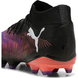 Puma Future 8 Pro AG/FG Herren Schwarz/Weiß/Glowing Red 48