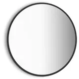 Emuca Spiegel, Mehrfarbig, Metall, 80x80x3 cm, Badezimmer, Badezimmerspiegel, Badspiegel