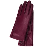 Kessler Oda Cashmere Handschuhe Leder rot