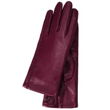 Kessler Oda Cashmere Handschuhe Leder rot