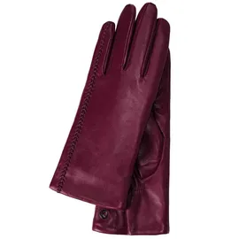 Kessler Oda Cashmere Handschuhe Leder rot