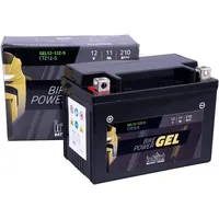 Intact Bike-Power GEL Motorradbatterie (DIN 51120) YTZ12S, YTZ12-S