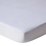 Homescapes Matratzenschoner 2er-Set wasserdicht 60 x 120 cm weiß