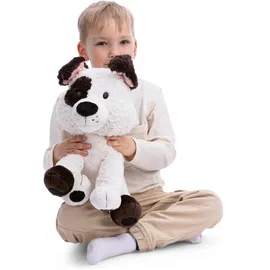 NICI Kuscheltier Hund 35 cm Weiß