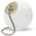 NEW GARDEN Norai 1-flg. 30 cm Kunststoff beige/weiß
