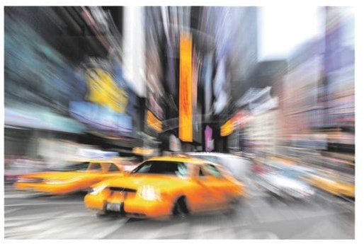 Wandbild »Manhattan Taxi«, Paperflow