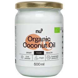 nu3 Bio Kokosöl - Jetzt 20% sparen mit dem Code 'Drinknu3At'* Öl 500 ml 500 ml Öl