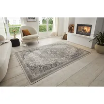 HANSE HOME "Orken", beige (creme,grau), B:240cm H:8mm L:340cm, Polypropylen (PP), Teppiche, Teppich, Kurzflor, Läufer, Orient, Vintage, Wohnzimmer, Schlafzimmer, Esszimmer