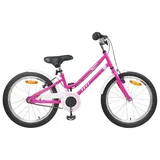 vidaXL Kinderfahrrad 24 Zoll pink/weiß