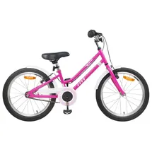 vidaXL Kinderfahrrad 24 Zoll pink/weiß