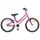 vidaXL Kinderfahrrad 24 Zoll pink/weiß