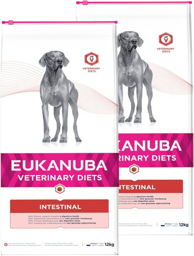 EUKANUBA Veterinary Diets Intestinal 2x12kg (Rabatt für Stammkunden 3%)