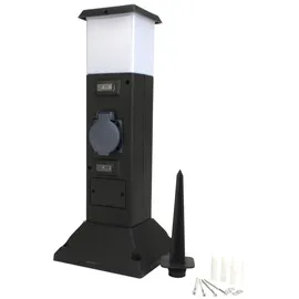 Unitec Gartensteckdose WLAN-fähig IP44 2 St.