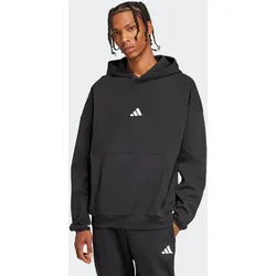 Kapuzensweatshirt ADIDAS SPORTSWEAR "M FI SL HD", Herren, Gr. M, schwarz, Obermaterial: 68% Baumwolle, 32% Polyester, sportlich, Sweatshirts