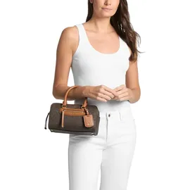 Michael Kors Jet Set Travel Umhängetasche Kunstleder Brown