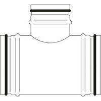 Stiebel Eltron T-Stück DN 125/100 159293